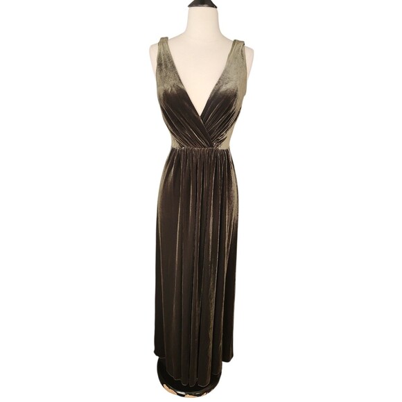 jasmine velvet bridesmaid dress Bari Jay Bridesmaid Dress Velvet Infinity Melon main image 0